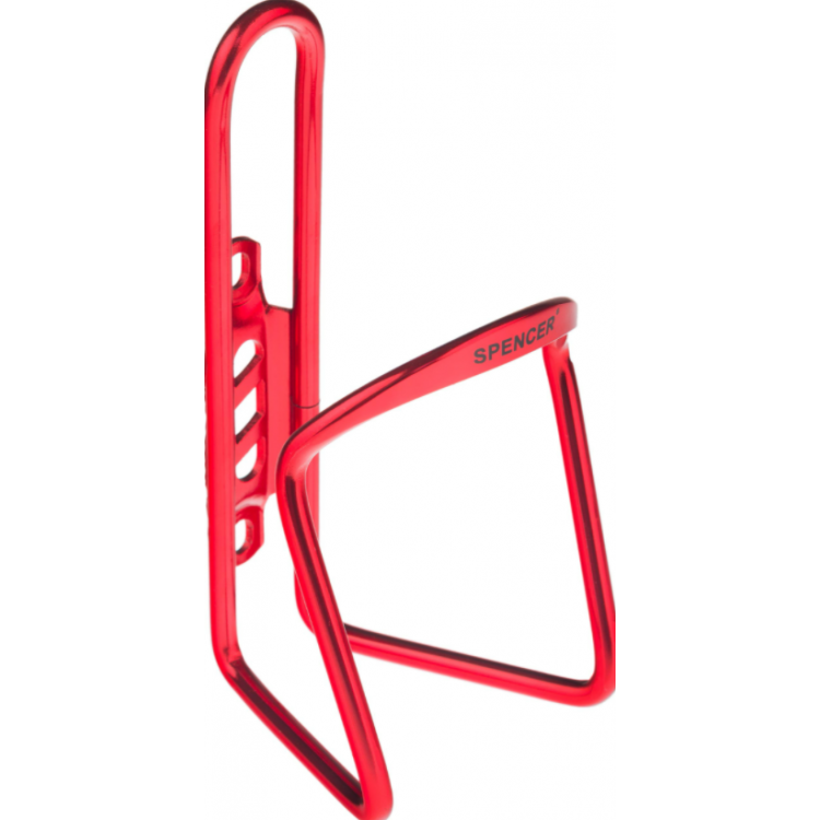 Košík na vodu hliníkový červený hliníkový SPENCER